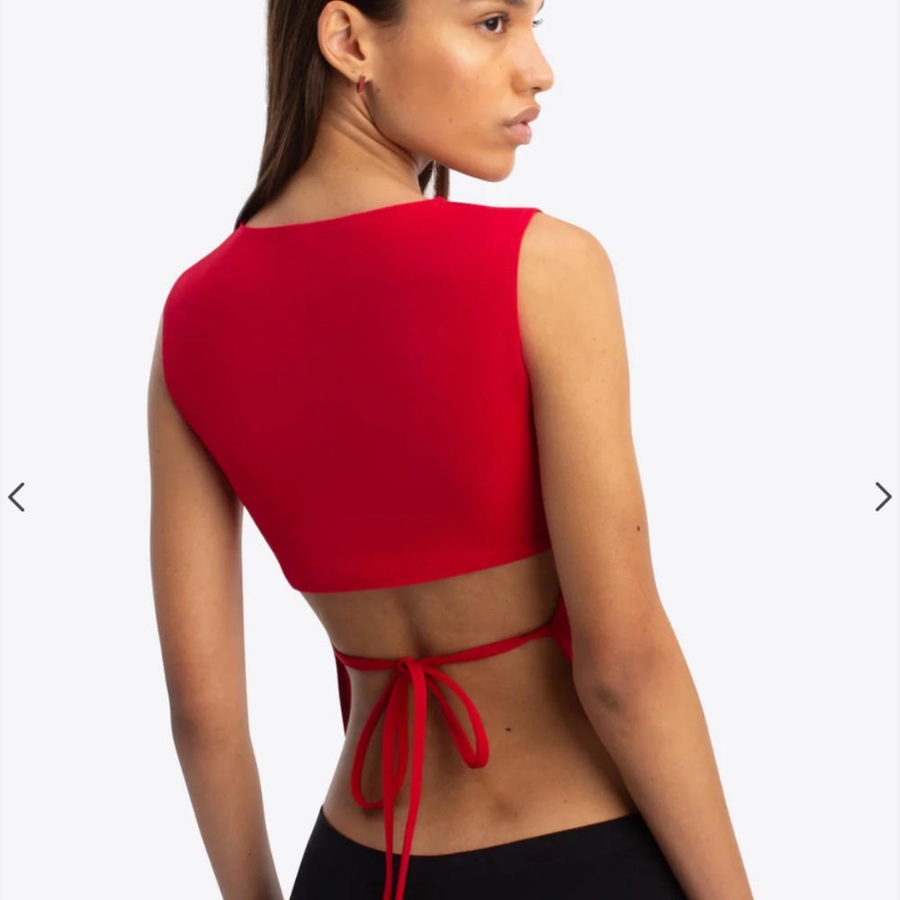 Susamusa Gina Top in Red (size medium)